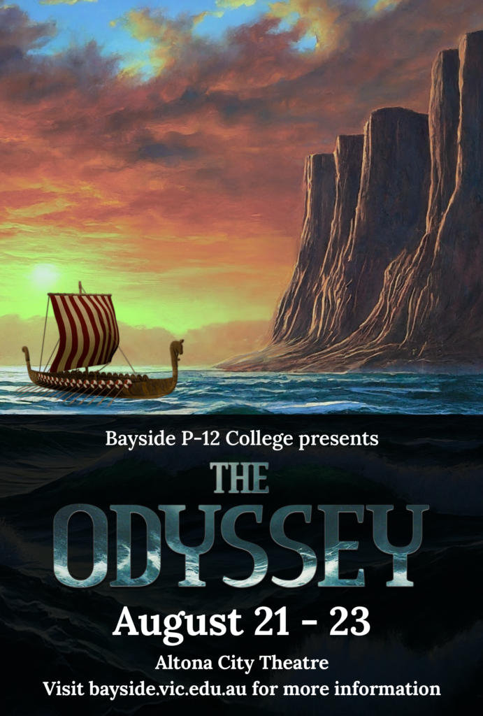 The Odyssey Poster Draft v3 691x1024 - 2024 College Production - The Odyssey